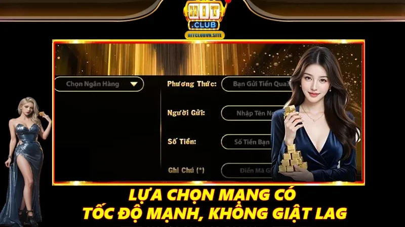 Lựa chọn mạng có tốc độ mạnh, không giật lag Lựa chọn mạng có tốc độ mạnh, không giật lag